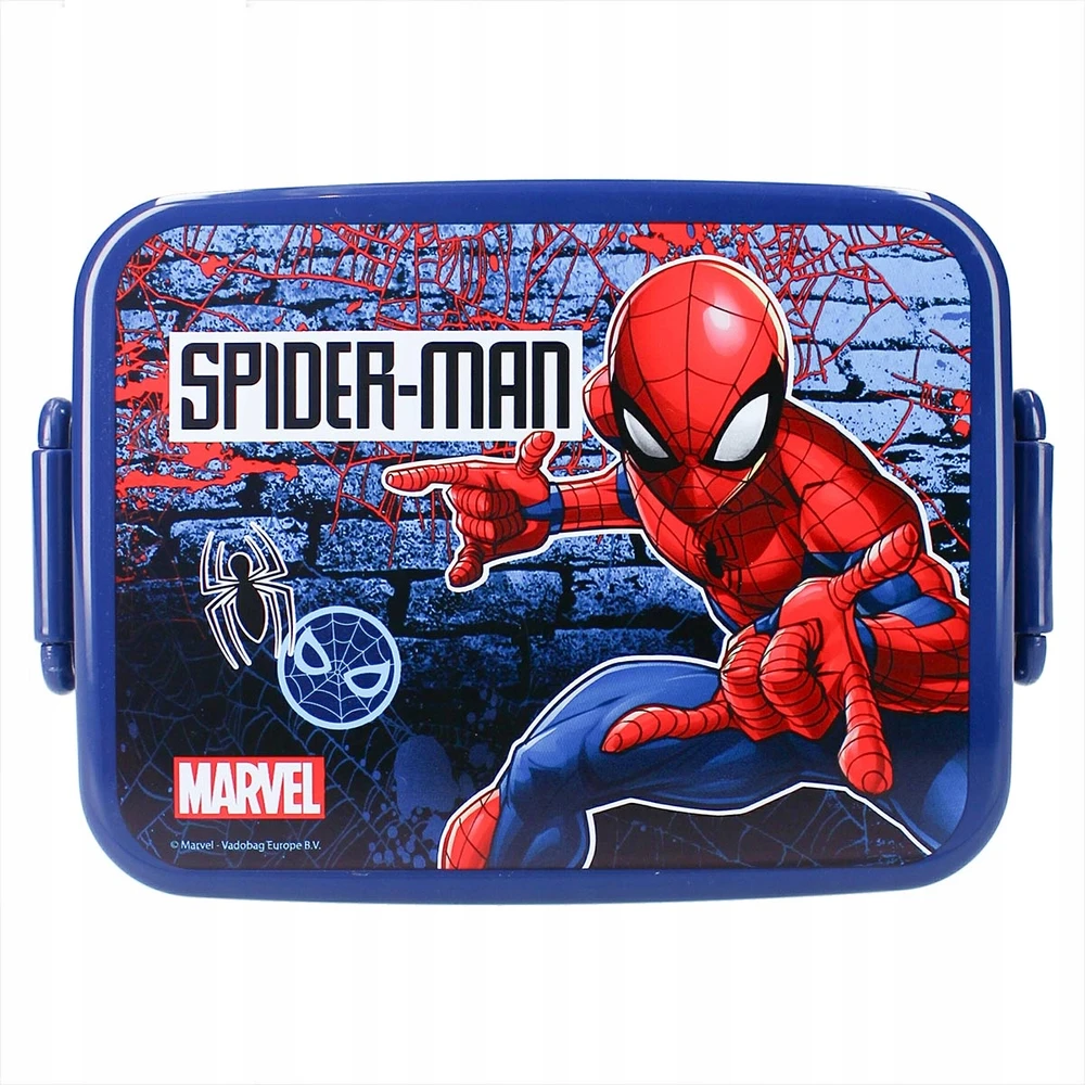 Vadobag Vaikiška priešpiečių dėžutė Spider-Man Let’s Eat!