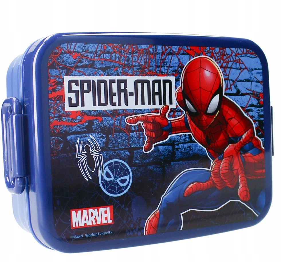 Vadobag Vaikiška priešpiečių dėžutė Spider-Man Let’s Eat!