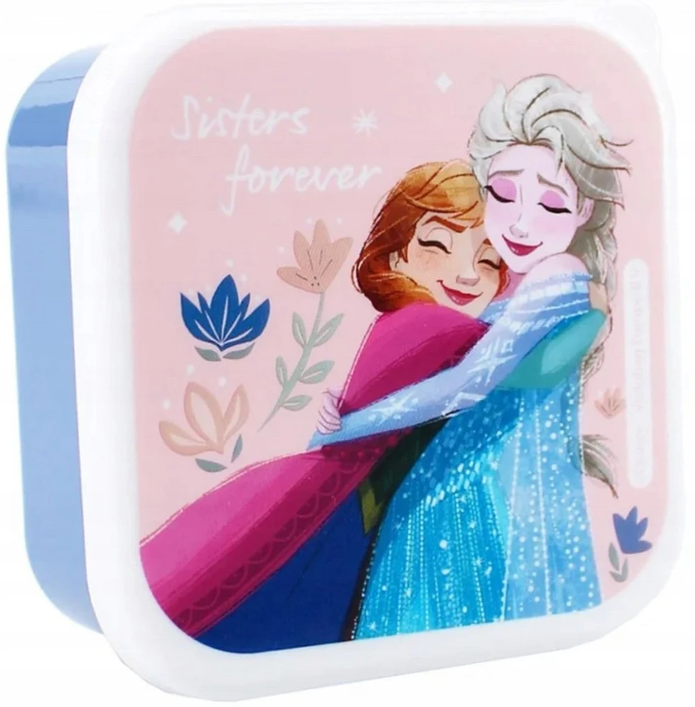 Vadobag Vaikiškų priešpiečių dėžučių rinkinys Frozen II Fresh Bites, 3 vnt.