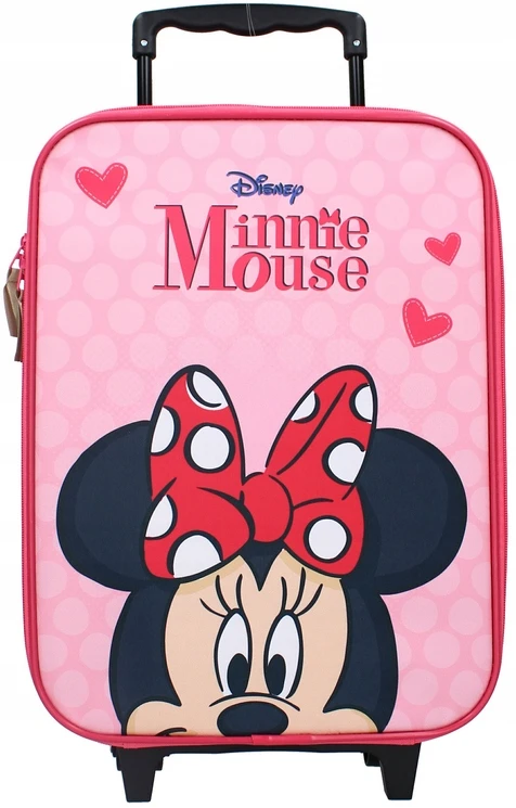 Kelioninis Vadobag VAIKŲ LAGAMINIS MINNIE MOUSE DISNEY VAIKŲ KELIONĖS BAGAŽAS
