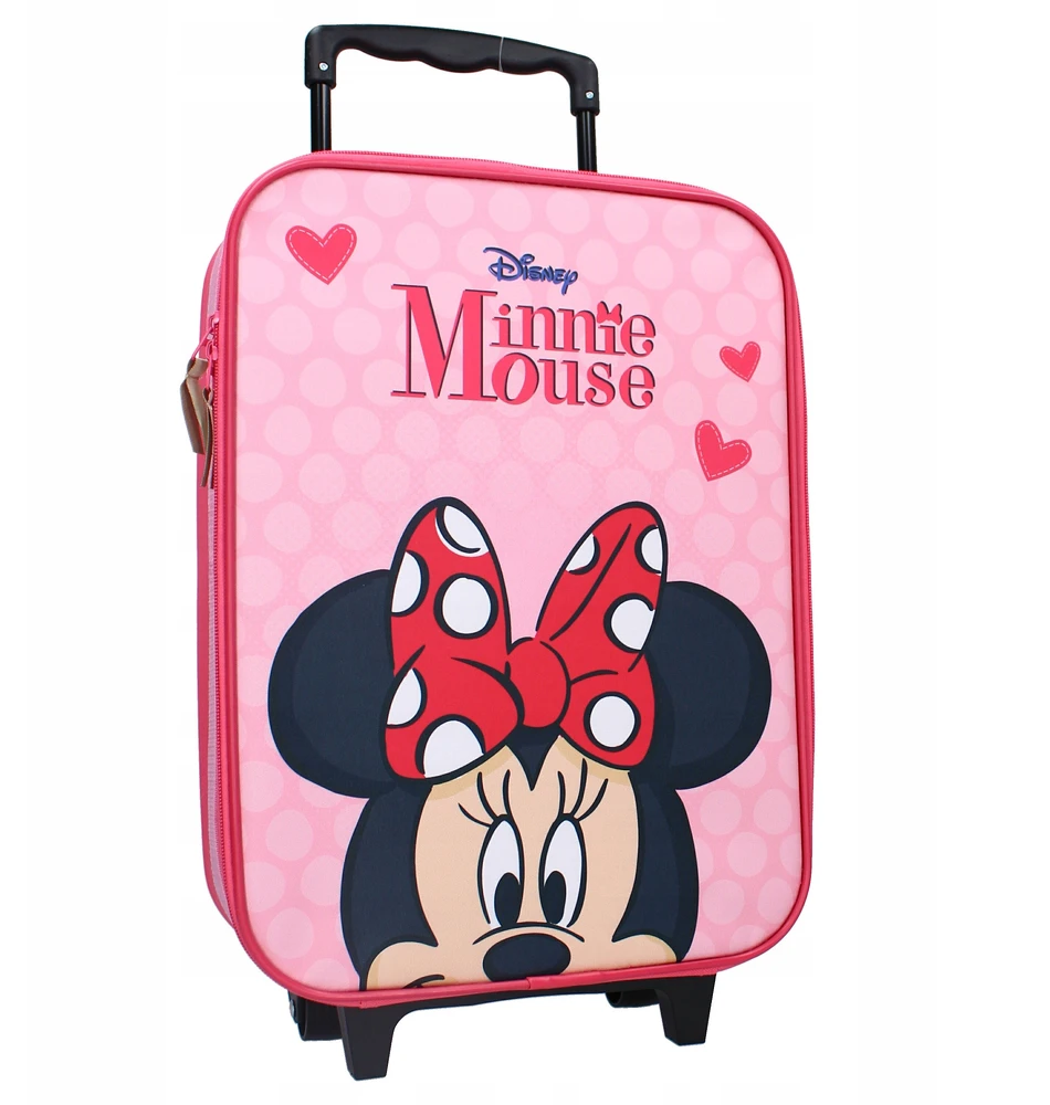 Kelioninis Vadobag VAIKŲ LAGAMINIS MINNIE MOUSE DISNEY VAIKŲ KELIONĖS BAGAŽAS