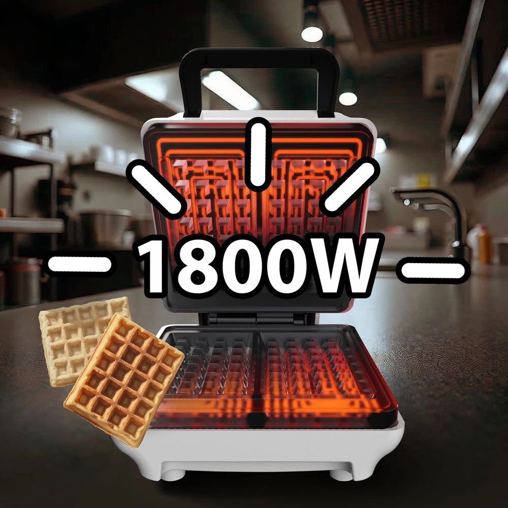 Vaflinė Adler Waffle iron MESKO MS 3091