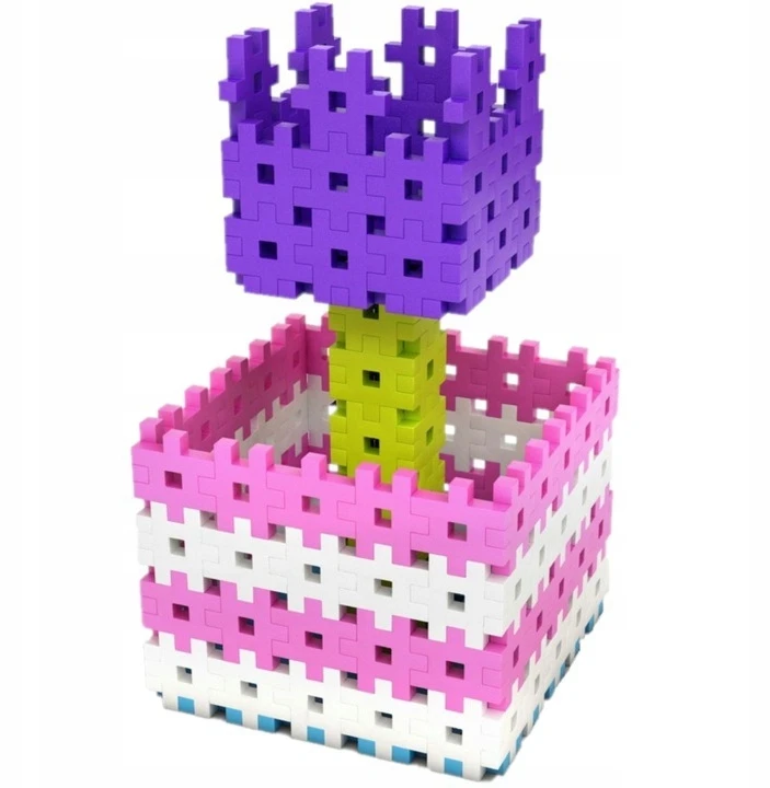 Konstruktorius Meli Basic Pink 300 el.