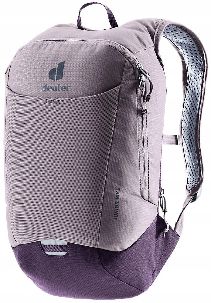 Vaikiška dviratininko kuprinė Deuter Junior Bike, 8L, violetinė