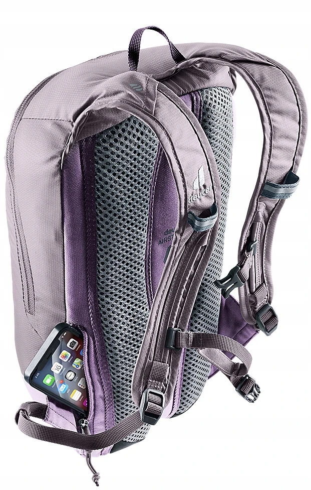Vaikiška dviratininko kuprinė Deuter Junior Bike, 8L, violetinė