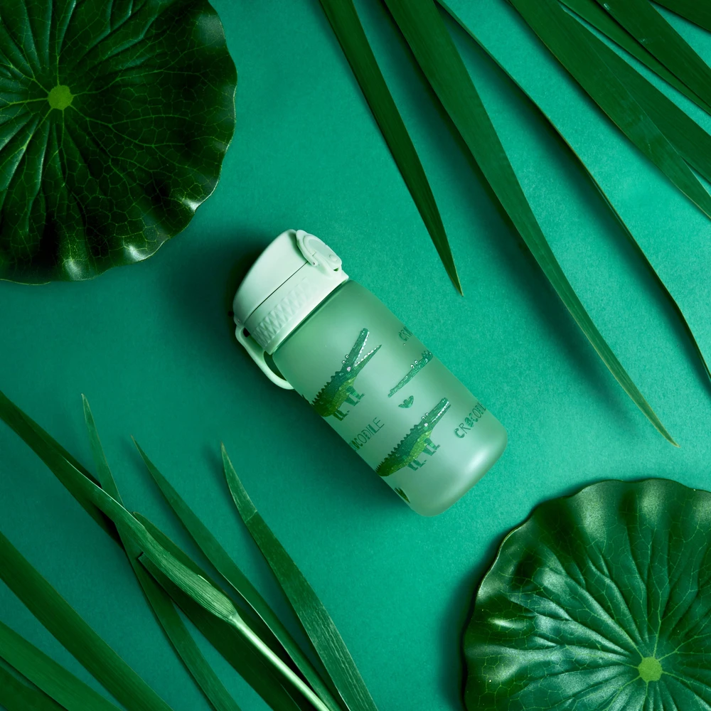 ION8 gertuvė RECYCLON Krokodilai 350ml (I8RF350PGCROC)