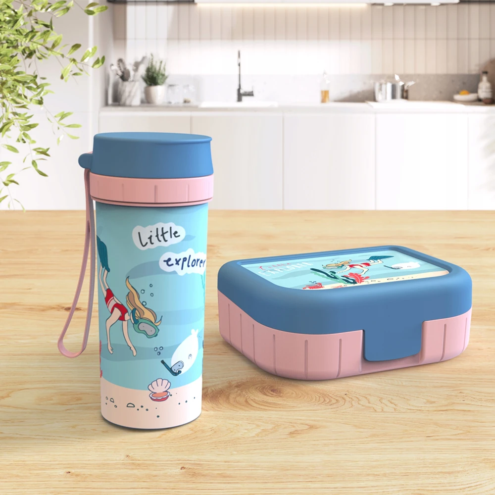 Vaikiška gertuvė Rotho Memory Kids Aqua, 400 ml