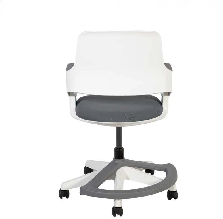 Vaik. kėdė ROOKEE 64x64xH76-93cm pilkas / baltas (Pažeista pakuotė)