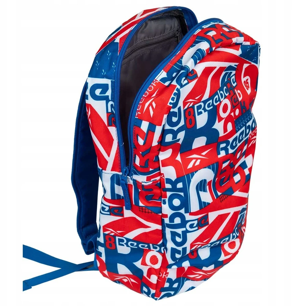 Vaikiška kuprinė Reebok Graphi GQ9395, 11.5 l, mėlyna/raudona