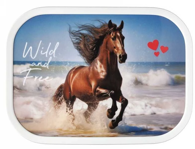 Rosti Mepal Mepal Vaikiška priešpiečių dėžutė ‘Arklys’ Wild Horse