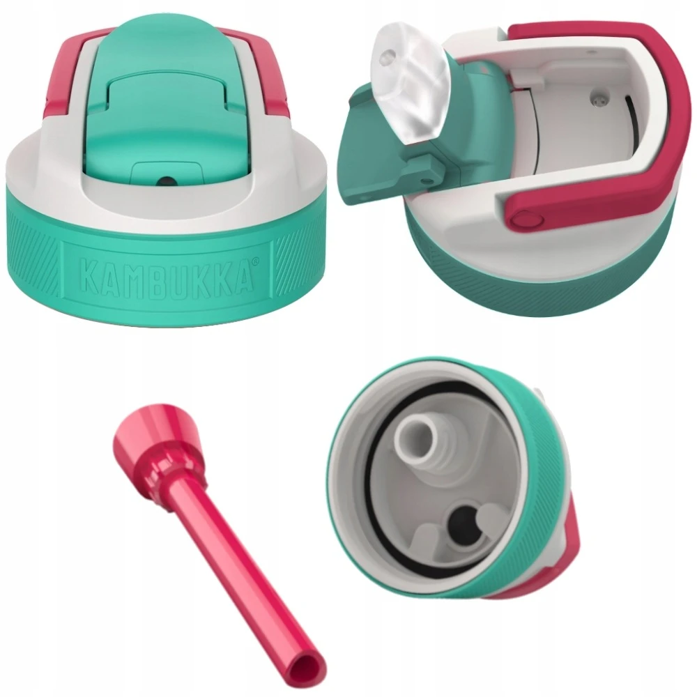 Vaikiškas buteliukas Kambukka Lagoon 400 ml, Rožinė Flamingo 11-04038