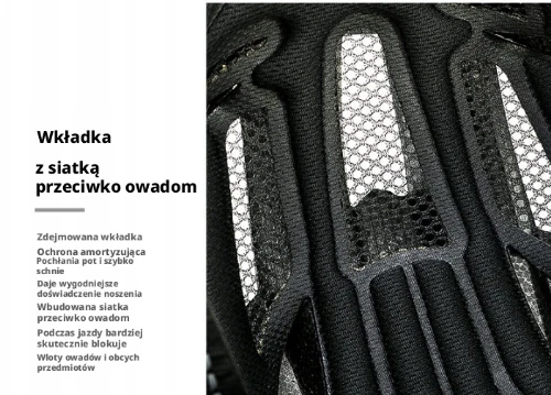 Vaikiškas dviratininko šalmas su nuimamu burnos dangteliu LED 48-53cm žalias