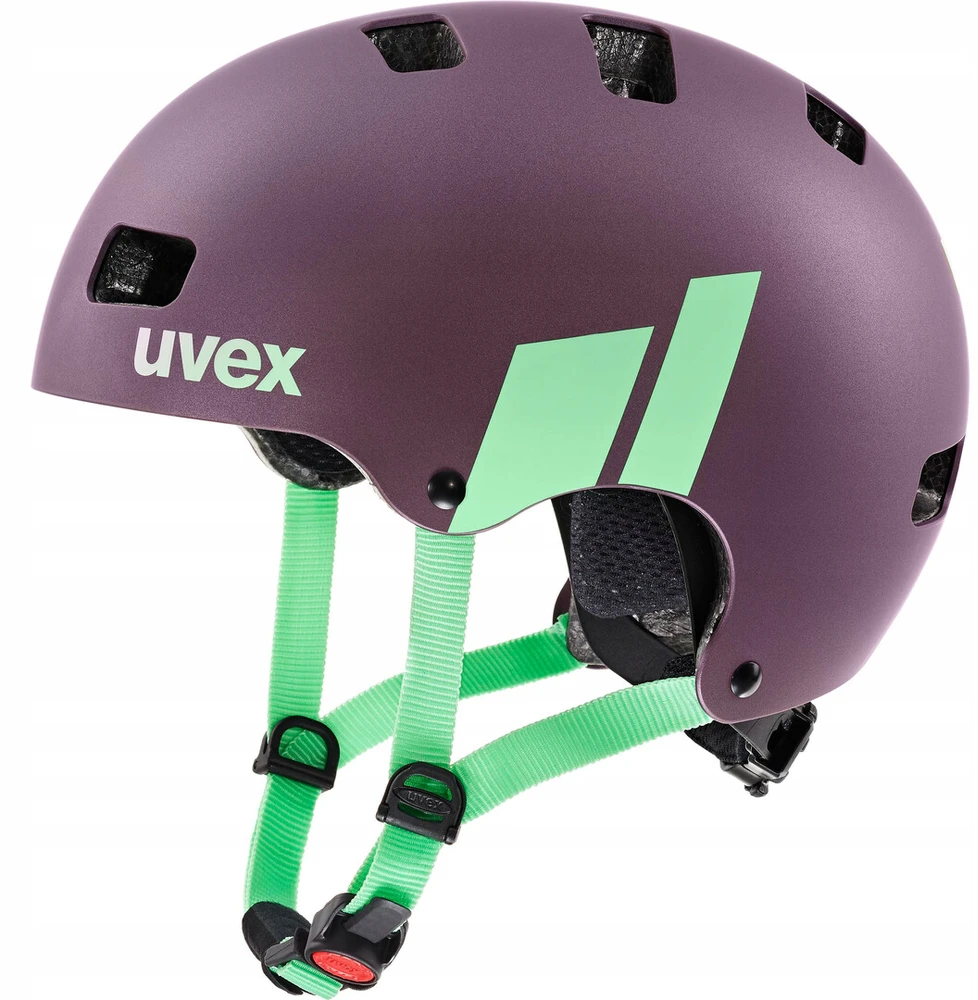 Plum Vaikiškas dviratininko šalmas Uvex Kid 3 cc, violetinis