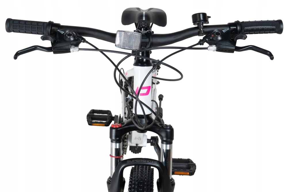 VAIKiškas DVIRATIS 24" KALNŲ MTB RĖMAS 11" COLŲ MERGAITĖS DAVI BONITA