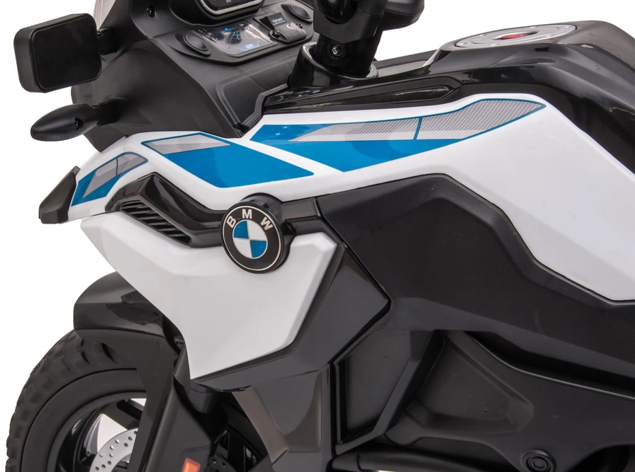 Vaikiškas elektrinis policijos motociklas HATIS "BMW F850 GS"