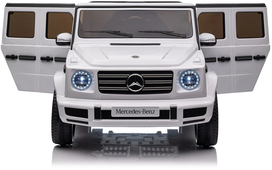 Vaikiškas elektromobilis HATIS "Mercedes G500", baltas