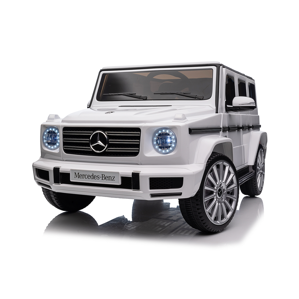 Vaikiškas elektromobilis HATIS "Mercedes G500", baltas