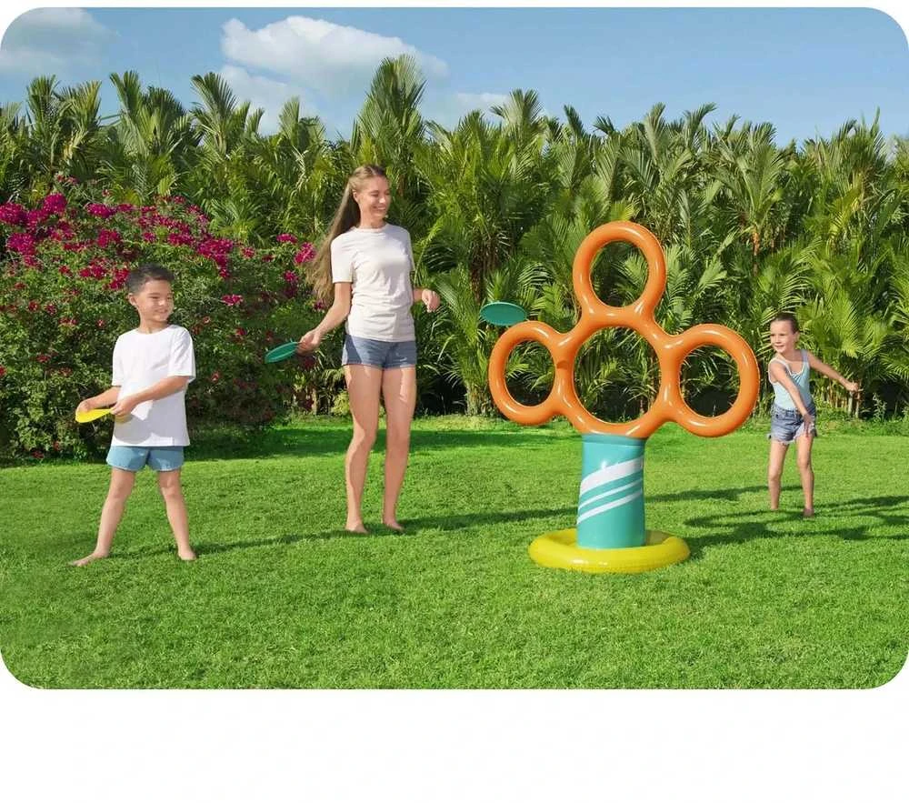 Bestway Vaikiškas frisbio stovas su lankais Bestawy