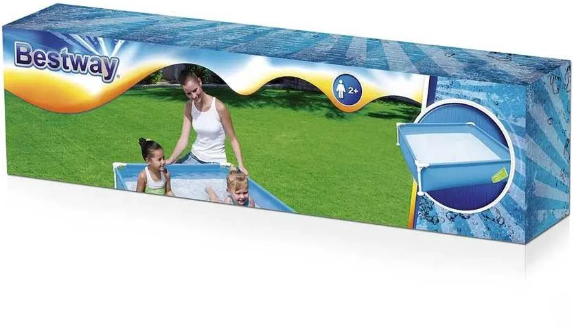 Rėminis baseinas vaikams 122x122cm BESTWAY