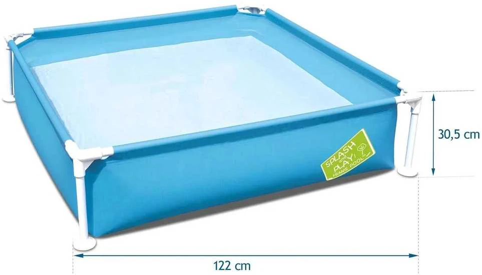 Rėminis baseinas vaikams 122x122cm BESTWAY