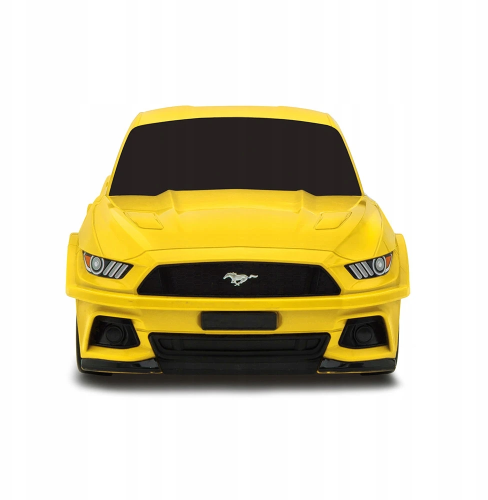 Vaikiškas lagaminas su ratukais Ridaz Ford Mustang, geltonas