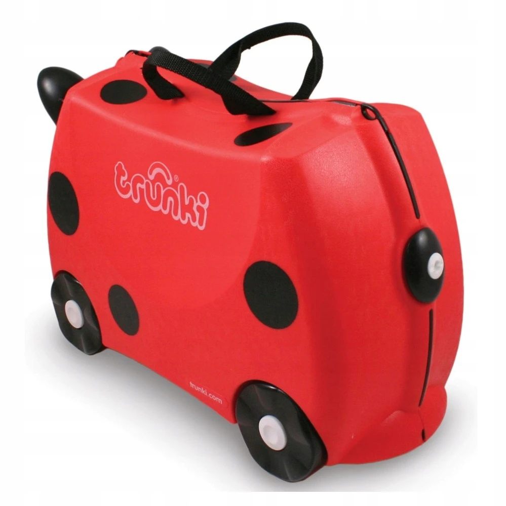 Trunki kelioninis lagaminas su ratukais vaikams | Boružėlė Harley