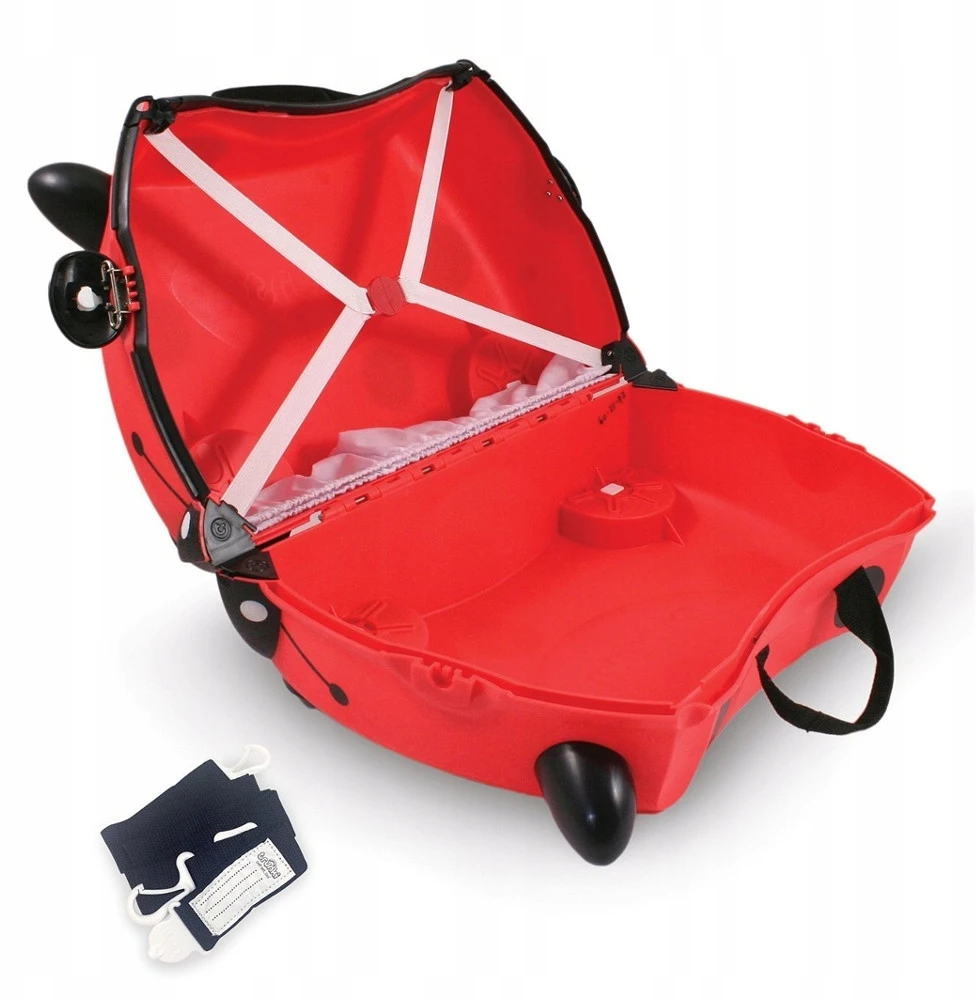 Trunki kelioninis lagaminas su ratukais vaikams | Boružėlė Harley