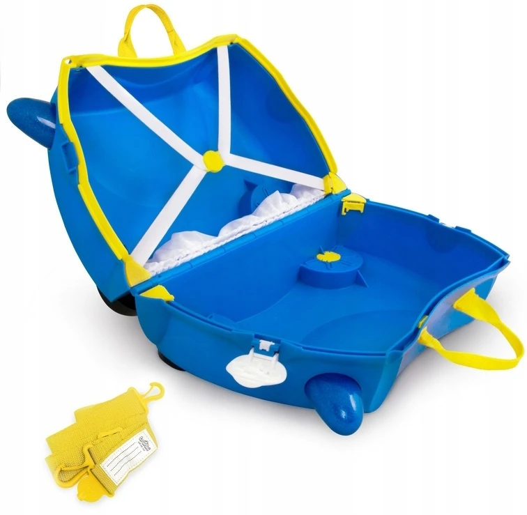 Vaikiškas lagaminas Trunki Percy Police car
