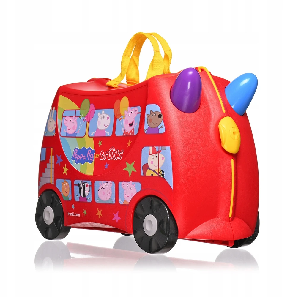 Vaikiškas lagaminas Trunki Peppa raudonas, TRU-0064