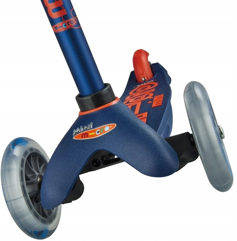 Vaikiškas paspirtukas Micro Mini Deluxe Navy Mėlyna