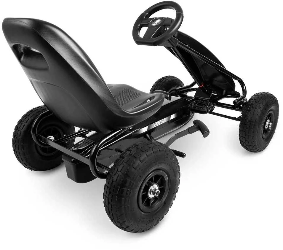 Vaikiškas pedalinis gokartas RK-590 juodas