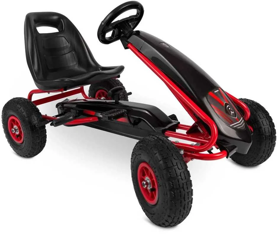 Vaikiškas pedalinis gokartas RK-590 raudonas