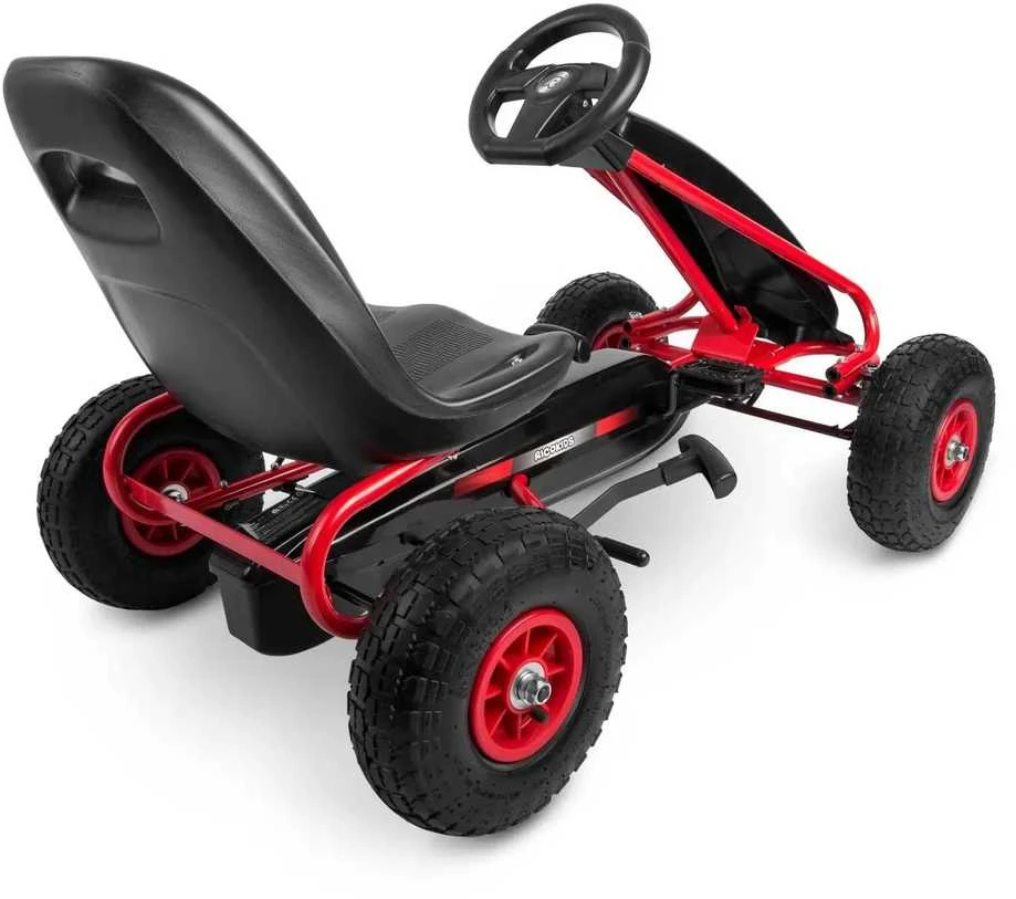 Vaikiškas pedalinis gokartas RK-590 raudonas