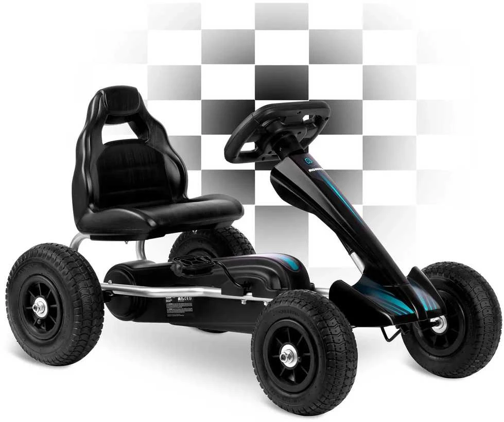 Vaikiškas pedalais minamas kartingas, Ricokids