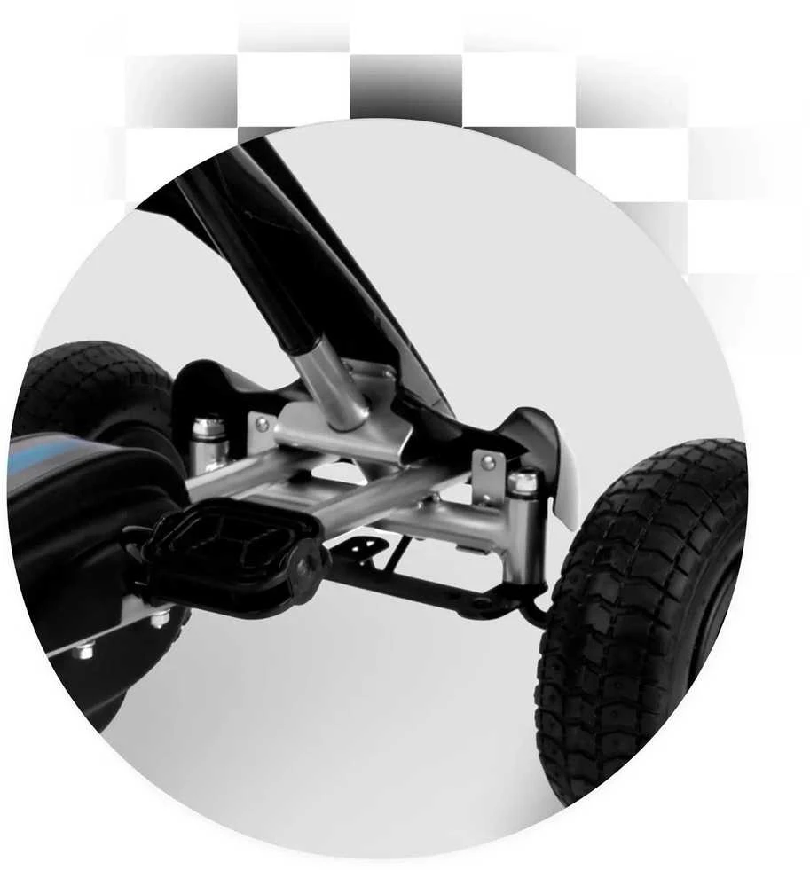 Vaikiškas pedalais minamas kartingas, Ricokids