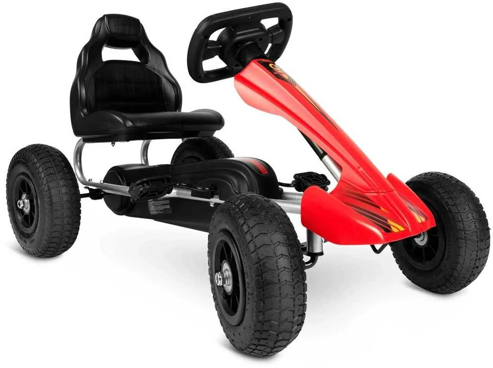 Vaikiškas pedalais minamas kartingas, Ricokids