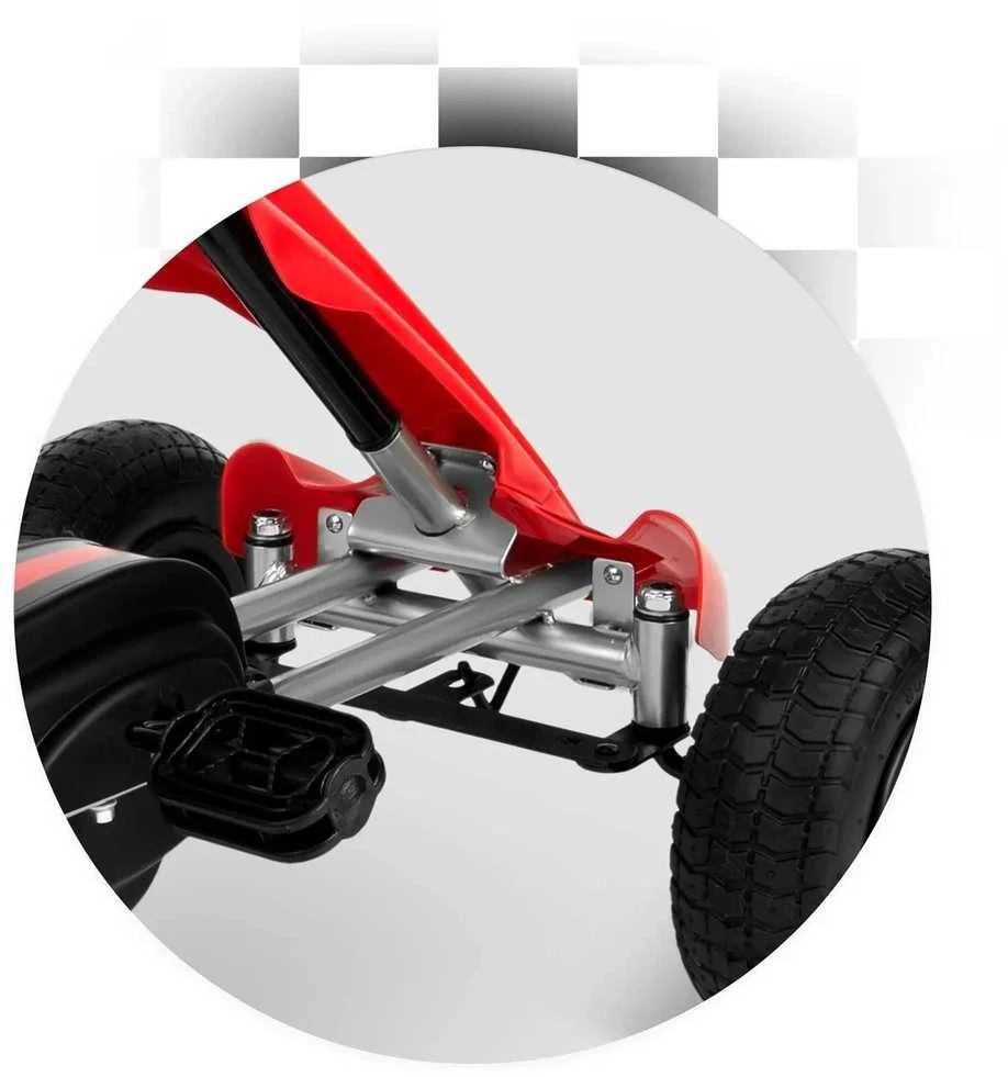 Vaikiškas pedalais minamas kartingas, Ricokids