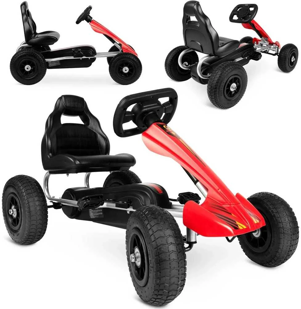 Vaikiškas pedalais minamas kartingas, Ricokids
