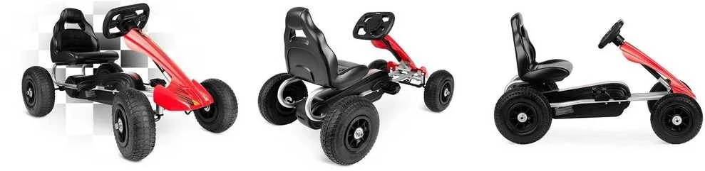 Vaikiškas pedalais minamas kartingas, Ricokids