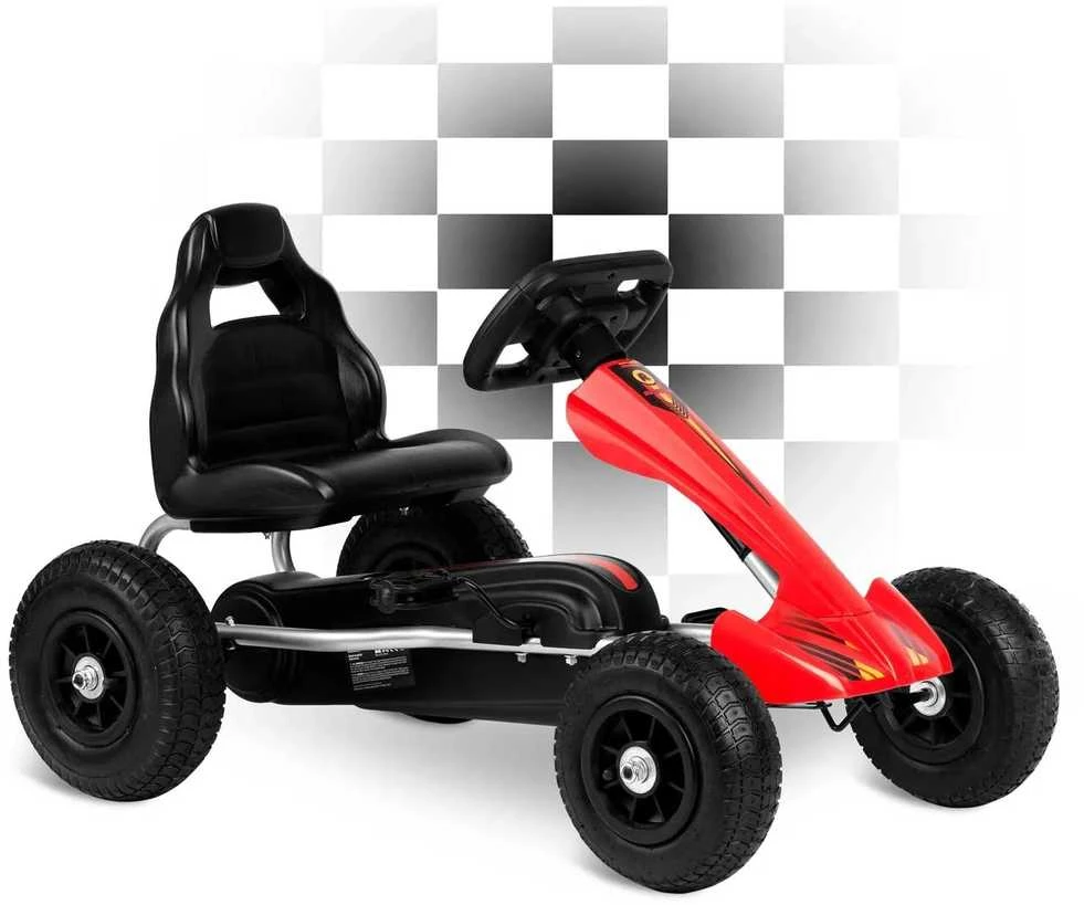 Vaikiškas pedalais minamas kartingas, Ricokids