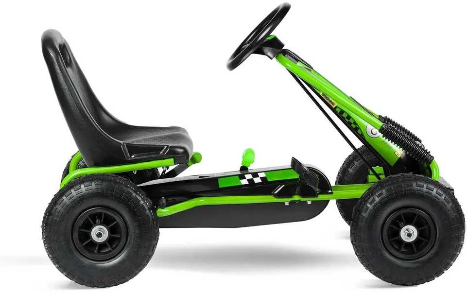 Ricokids Vaikiškas pedalinis gokartas RK-594 žalias