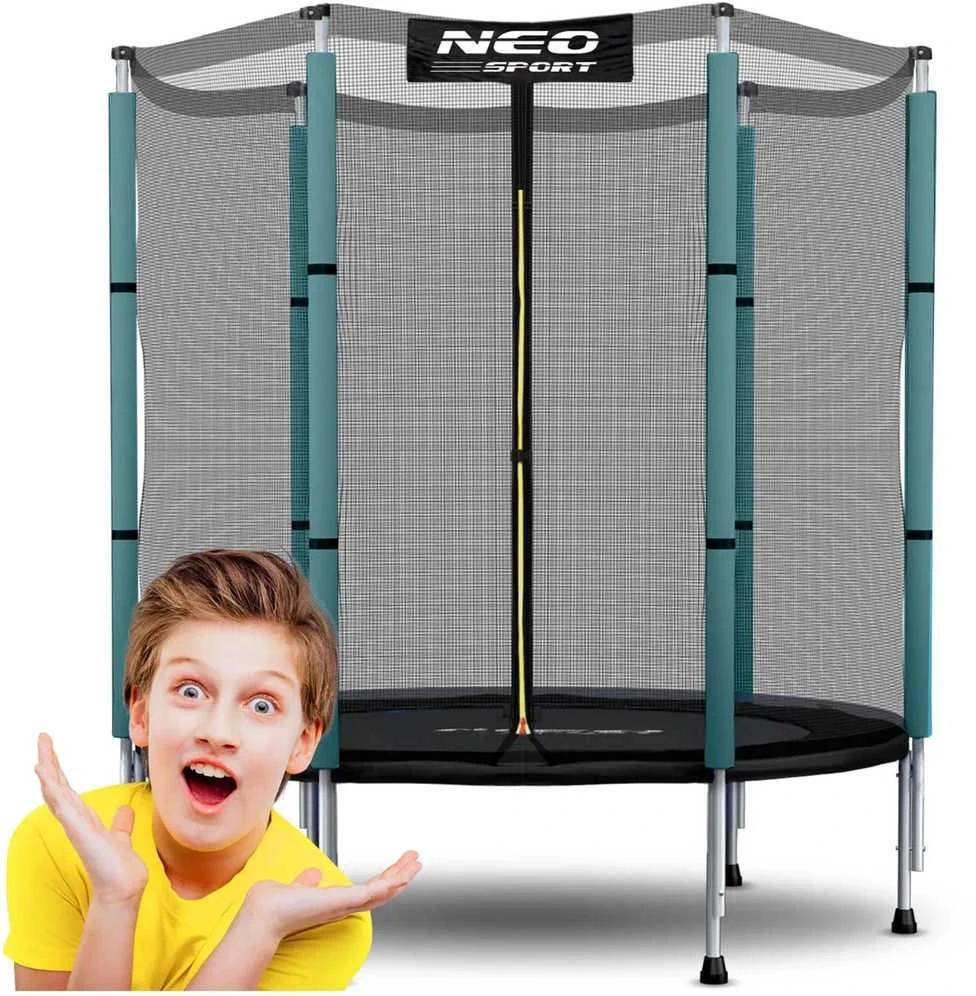 Vaikiškas sodo batutas 140 cm 4,5 pėdų Neo-Sport