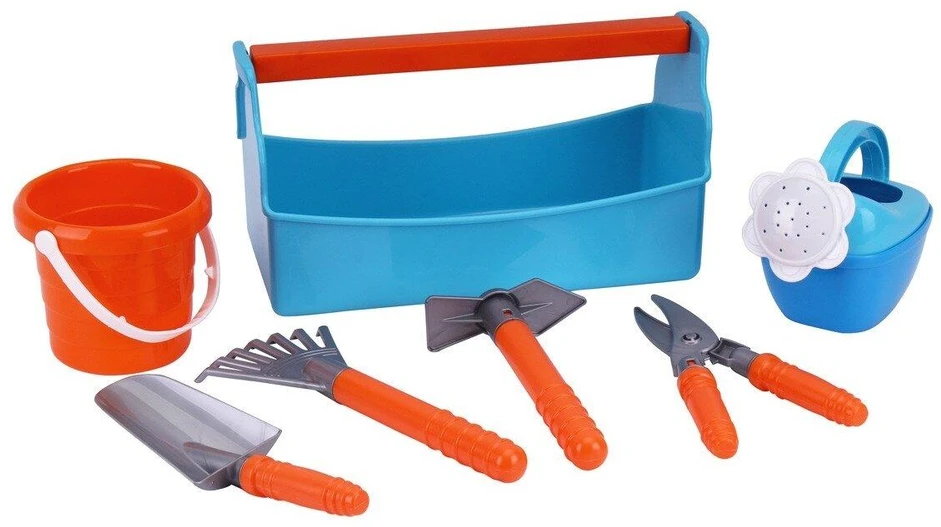 Technok sodininko rinkinys su įrankių dėže 30 cm