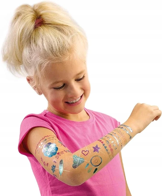 Ses Creative SES Rinkinys madingų laikinų tatuiruočių 3in1