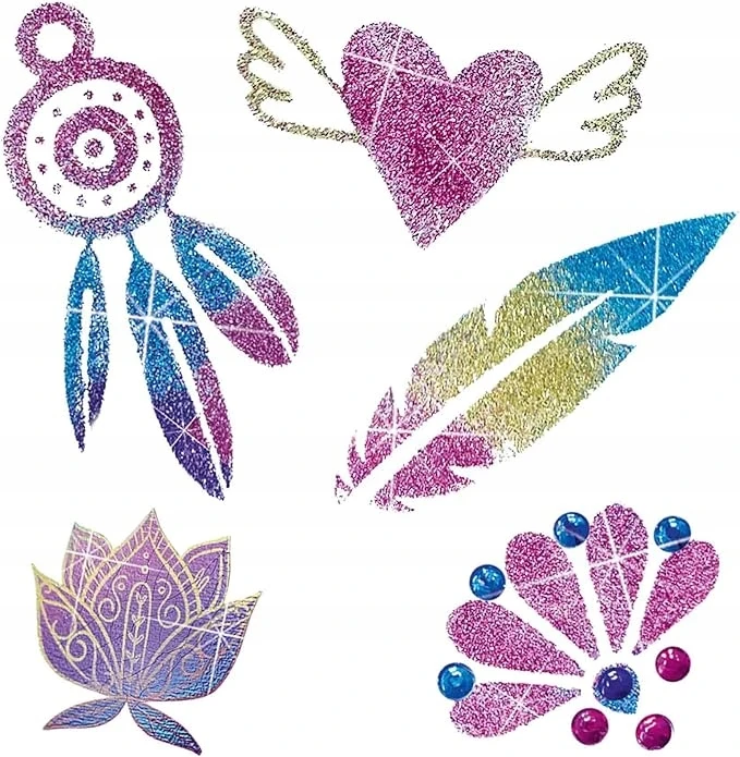 Ses Creative SES Rinkinys madingų laikinų tatuiruočių 3in1
