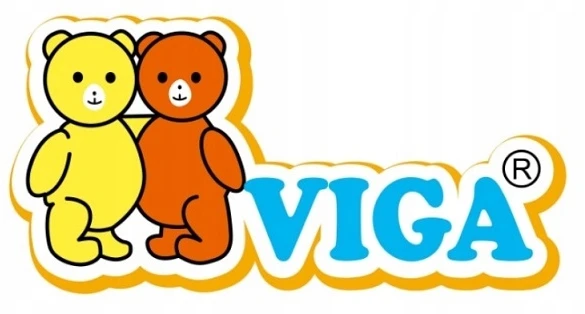 Viga Medinė traukinio figūra su vagonomis - ūkinis traukinys