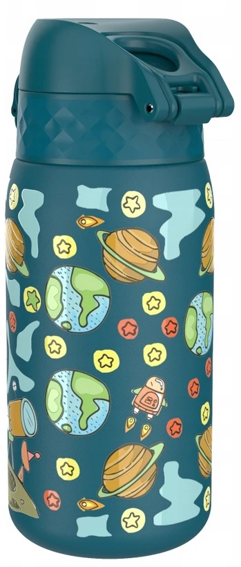 Vaikiškas vandens butelis 400 ml Ion8 Kosmos Space vandens buteliukas