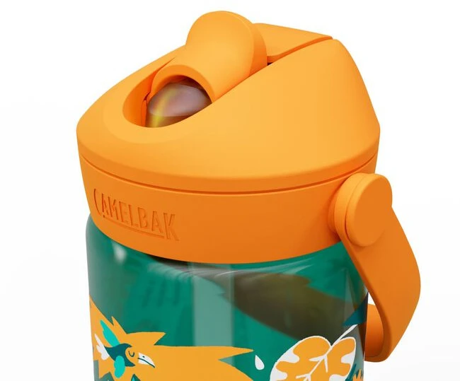 Gertuvė Vaikiškas vandens buteliukas CAMELBAK THRIVE FLIP NO-DRIP BPA FREE 400 ml