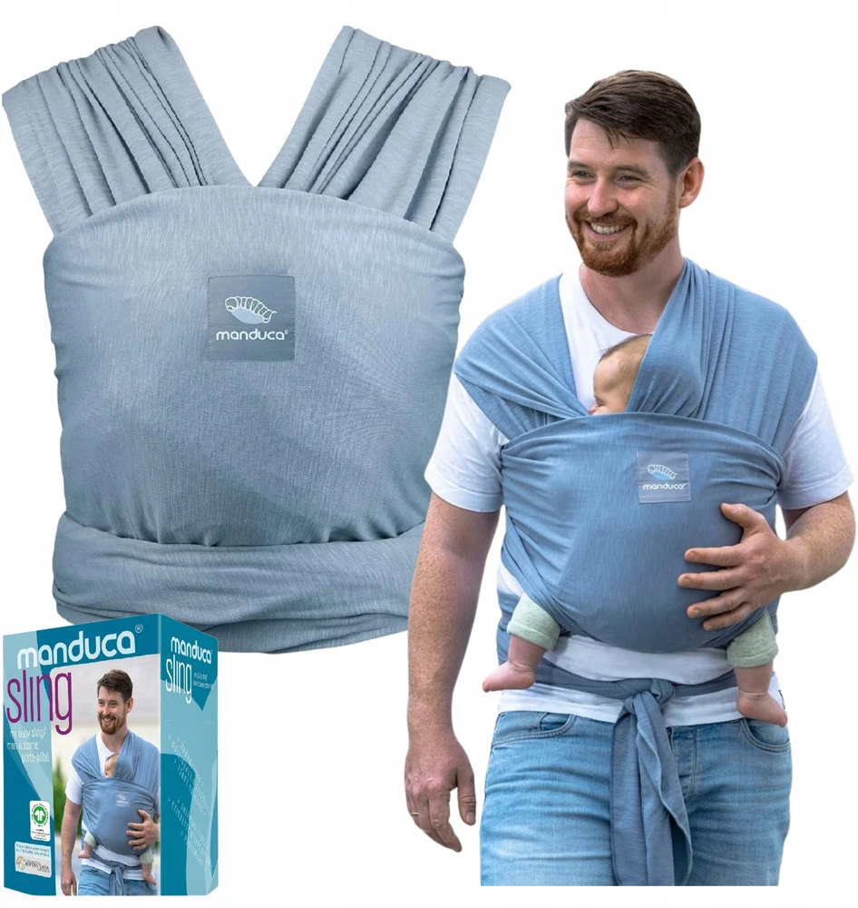 Vaikjuostė Manduca Sling, SkyBlue