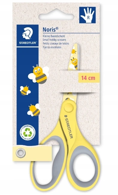 Vaikškos žirklės Noris 14 cm, spalvotas dizainas, Staedtler